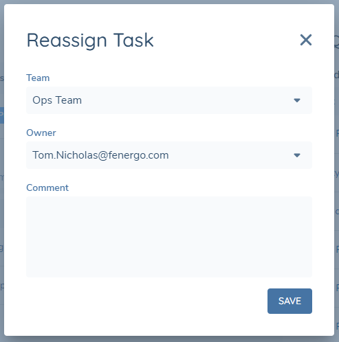 Reassign Task