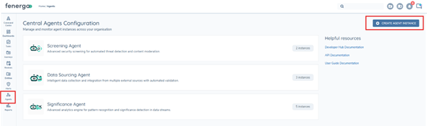 Data Sourcing Agent Config