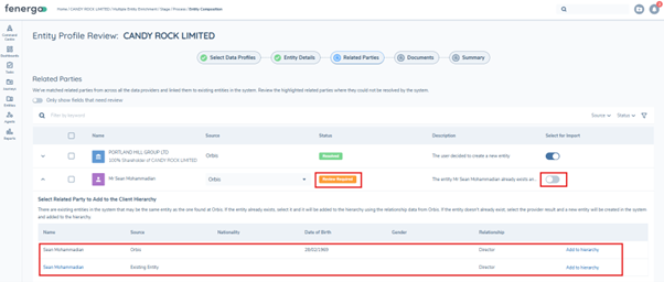 Data Sourcing Agent Config