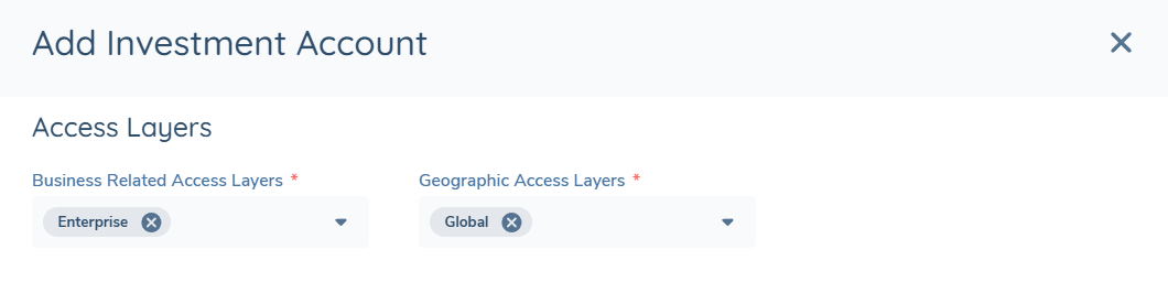 Investment Account Details