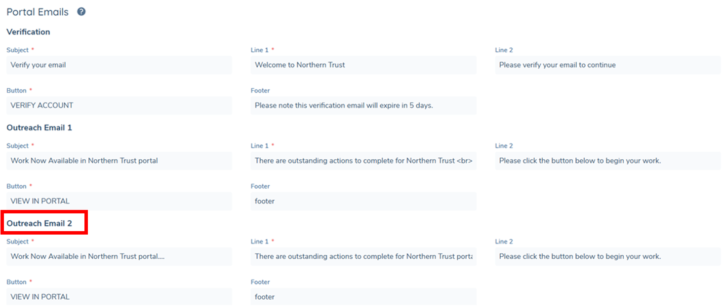 New Outreach Template