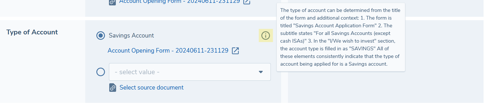 Data Extraction Explanation