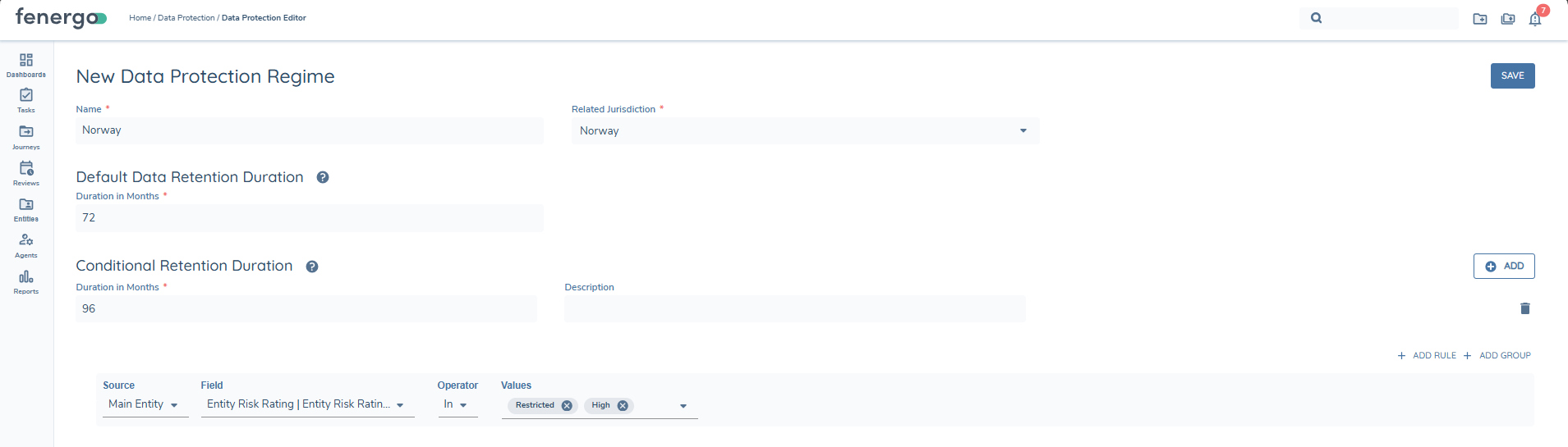Data Protection Domain