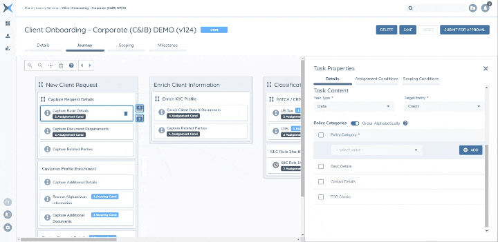 Deleting Policy Categories