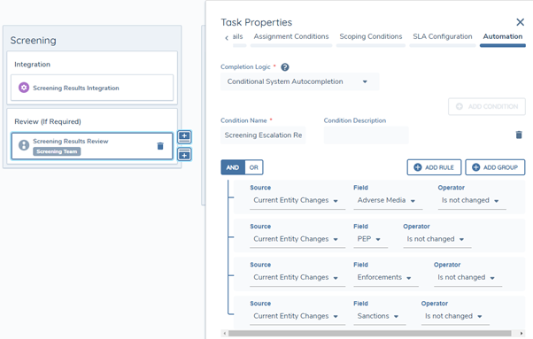 Is Not Changed Automation