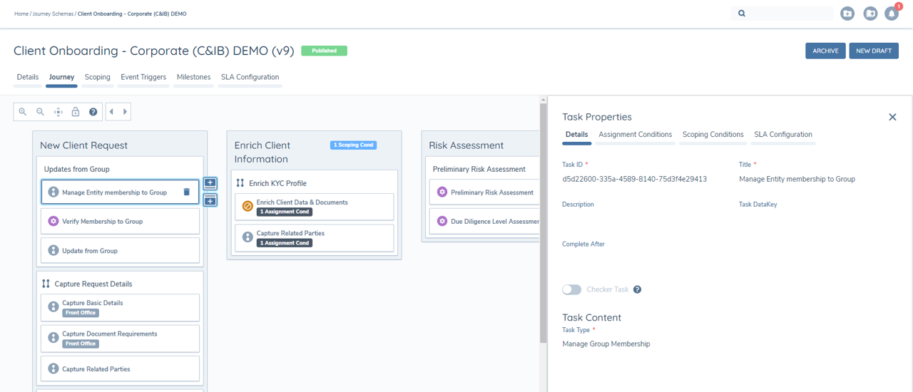Manage Group Information - JB View