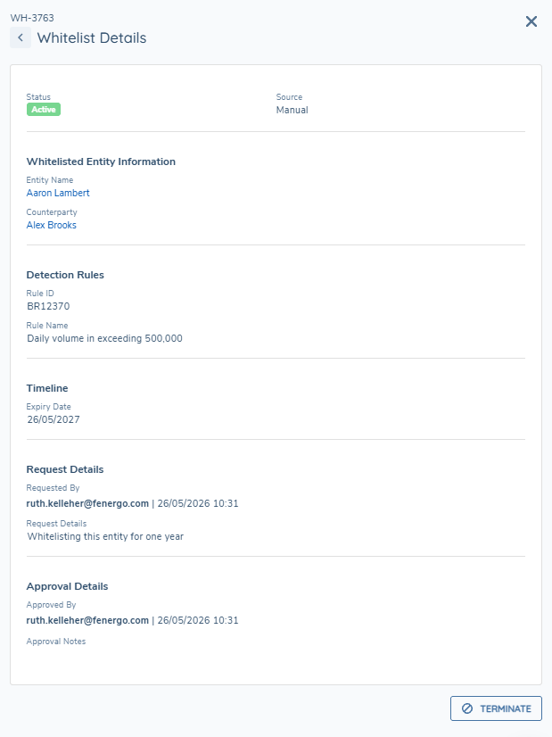 Whitelist
