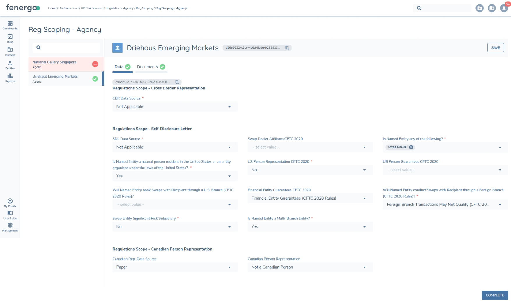 Managed Relationship Details task with validation error