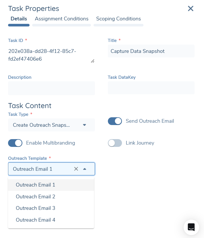 New Outreach Template