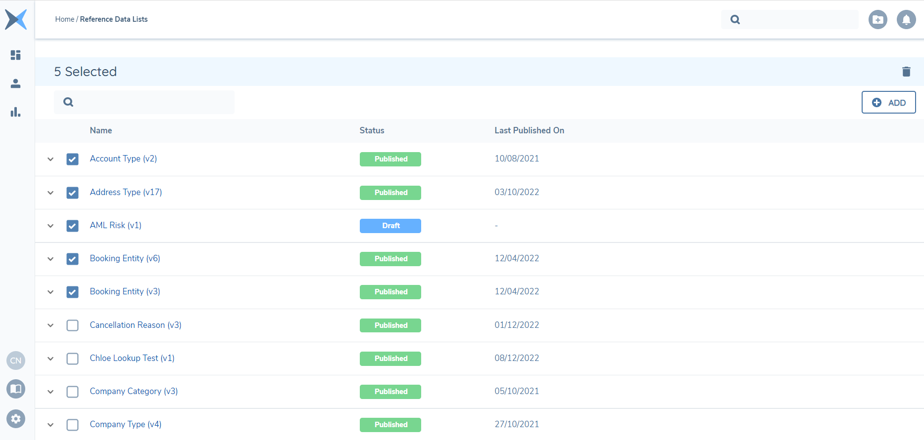 referenceDataListDelete