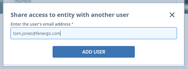 Share Access Modal