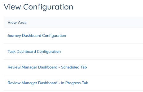 Review Manager Dashboard - Tenant Config - Configurable Columns