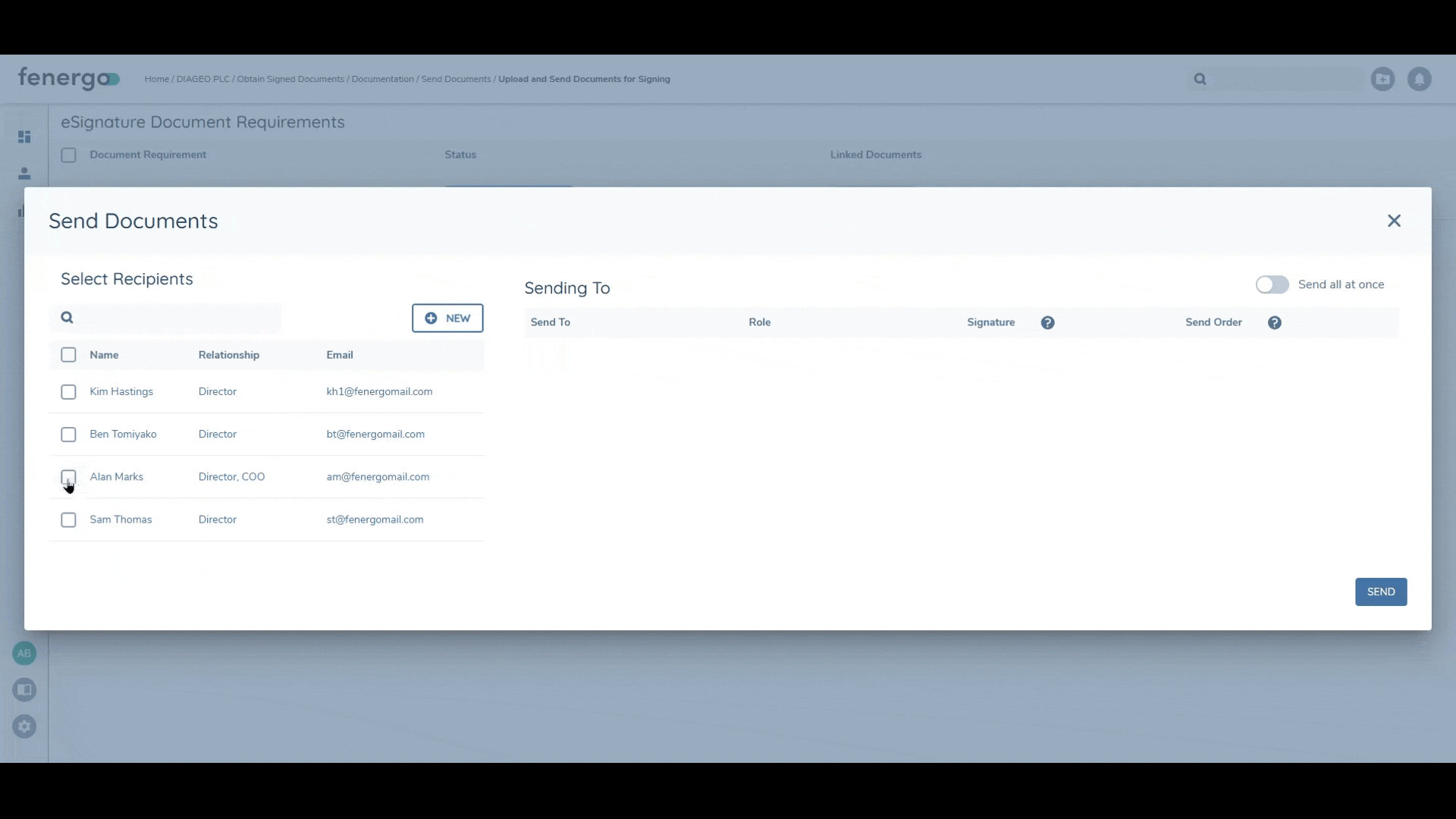 Update Signature Type