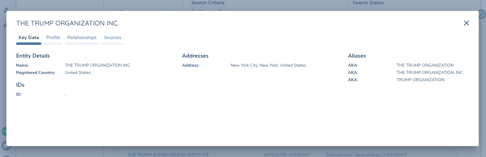 WCO Connections Popup