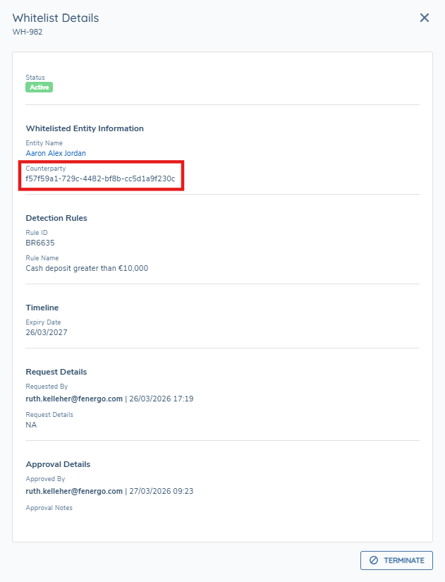 Whitelist