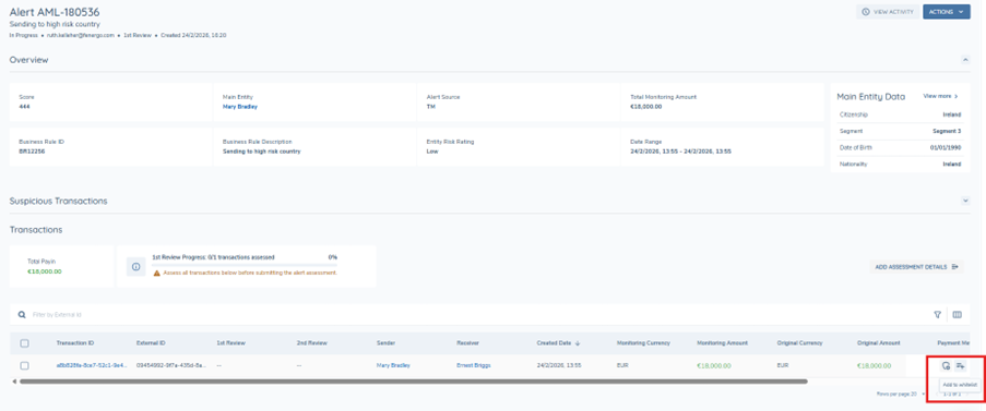 Whitelist